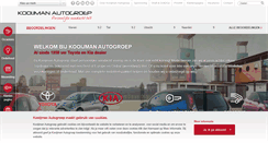 Desktop Screenshot of kooijman-autogroep.nl